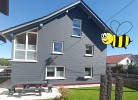 Außenansicht mit Garten